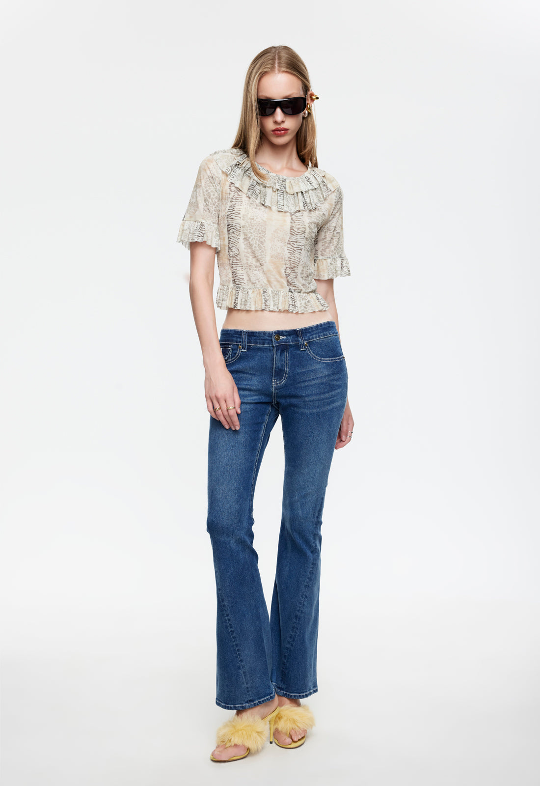 FIRST LIGHT BLOUSE - MULTI ANIMAL