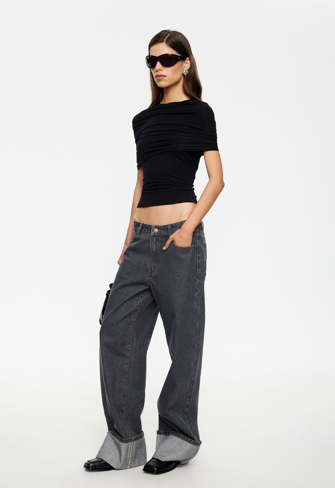 Bella Vita Top | Noir | Lioness – LIONESS FASHION