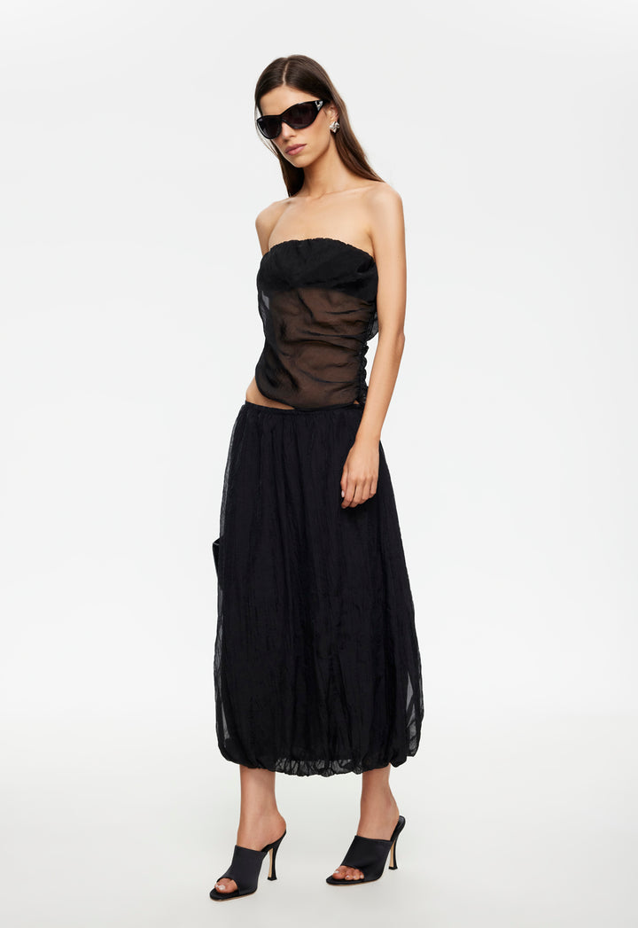 INTUITION TOP - NOIR