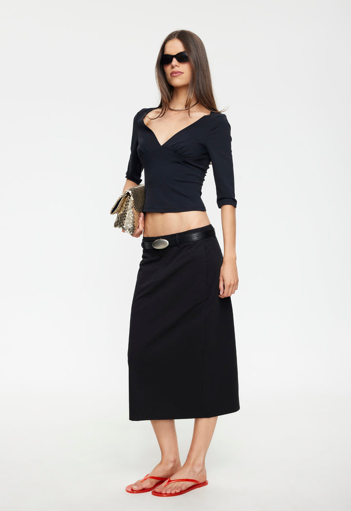 FAMIGLIA MIDI SKIRT - DUSK