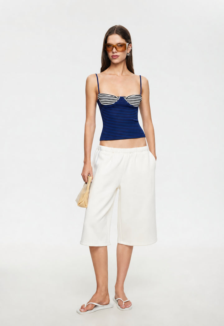 BLOOM TANK - COBALT STRIPE