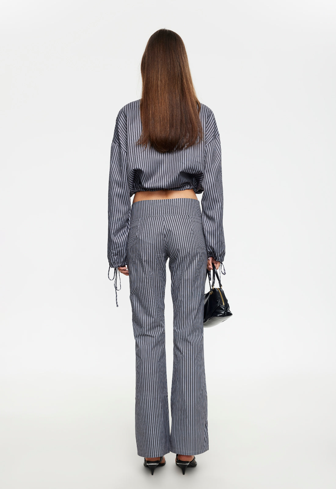 TOTTI PANT - SLATE STRIPE