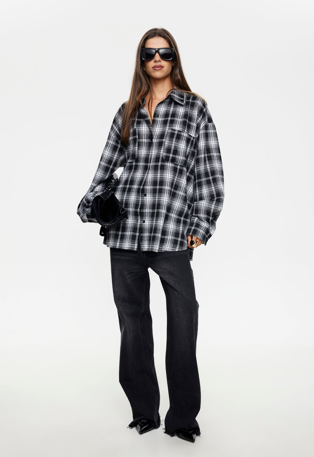CLARITY SHIRT - PITCH PLAID