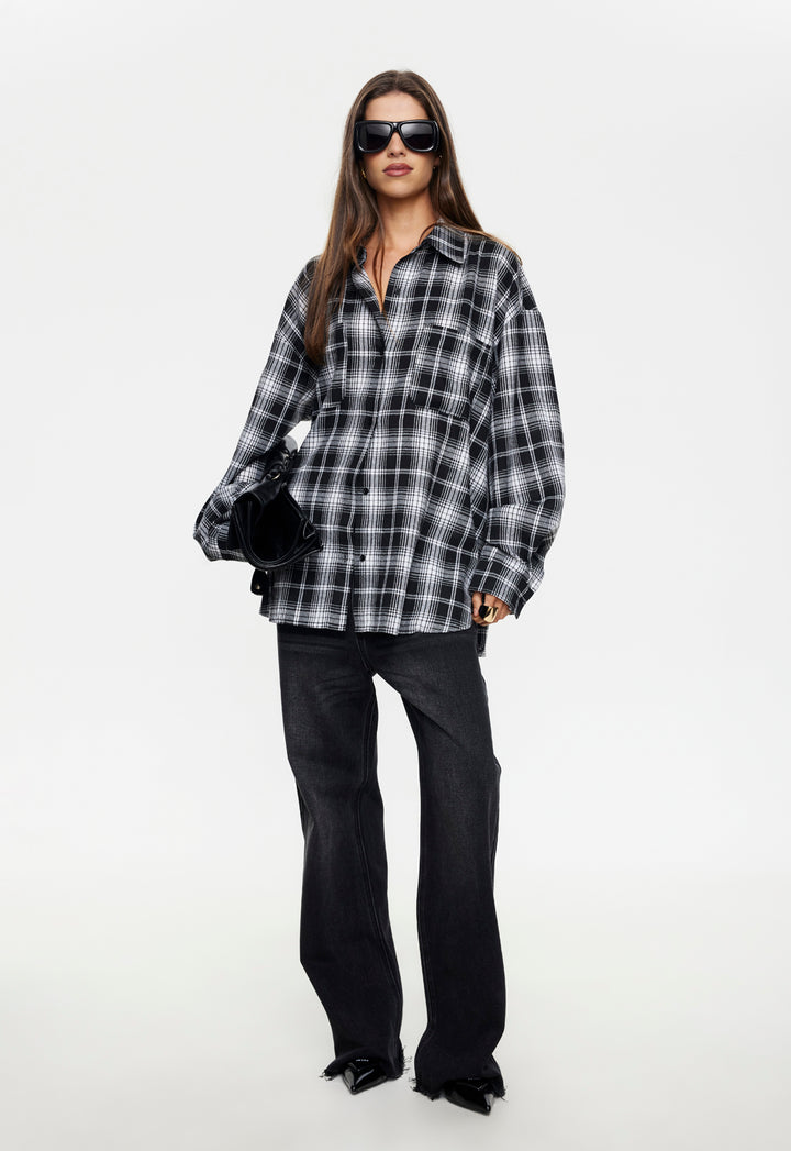 CLARITY SHIRT - PITCH PLAID