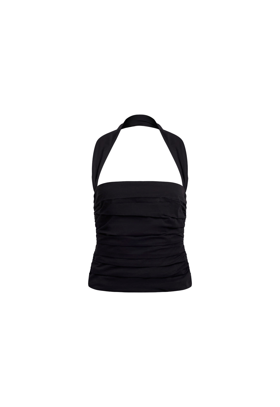 AMORE HALTER TOP - NOIR