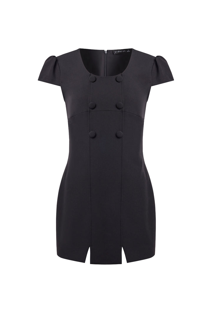 ROSA MINI DRESS - NOIR