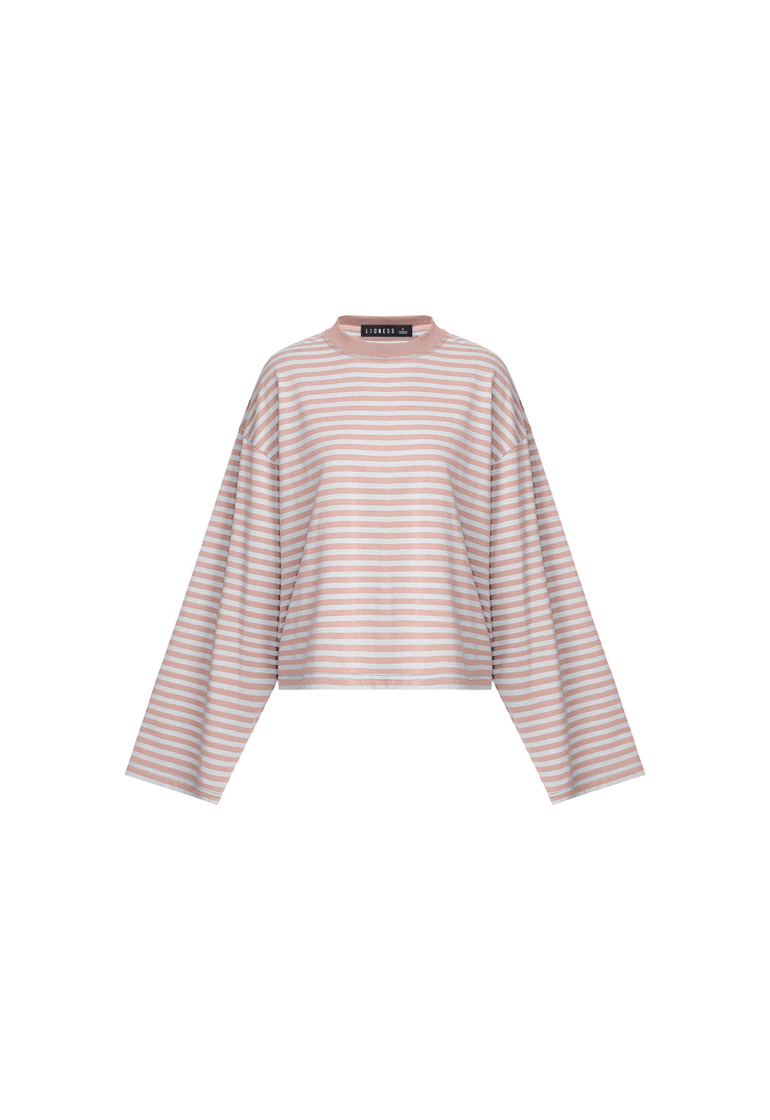 BLOOM LONG SLEEVE - MUTED PASTELS STRIPE