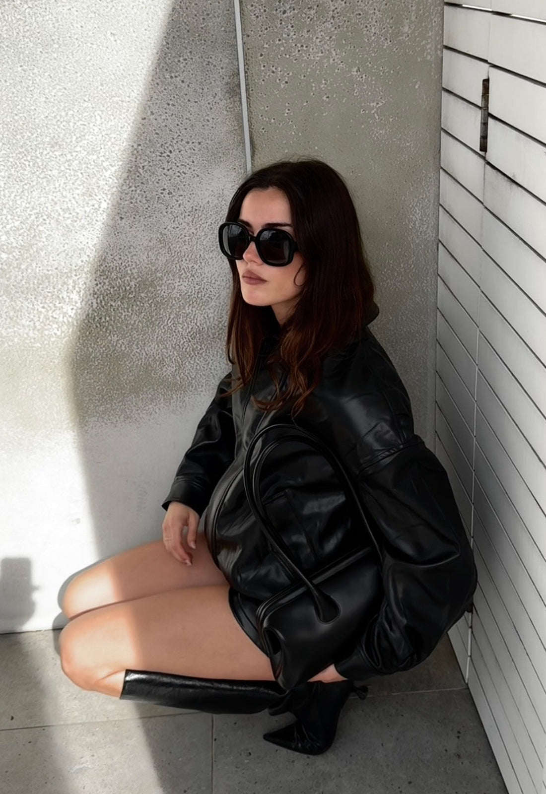 KENNY BOMBER - JET BLACK