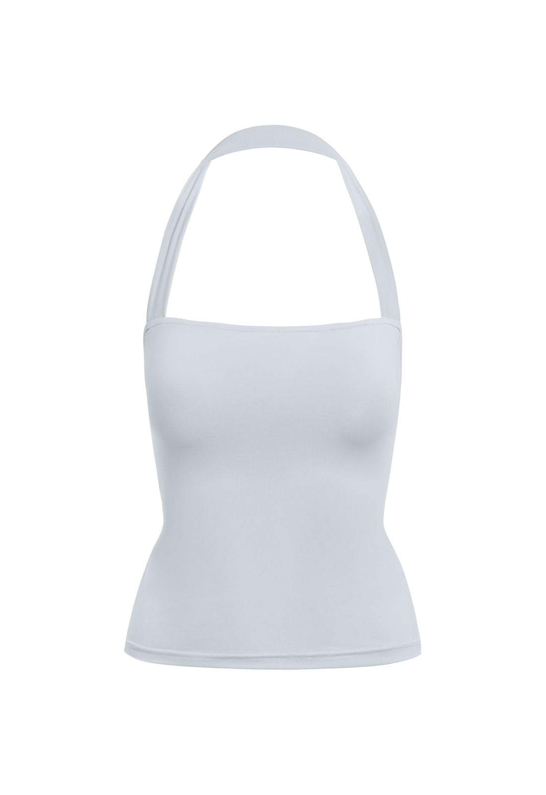 ROUJE HALTER TOP - SMOKE