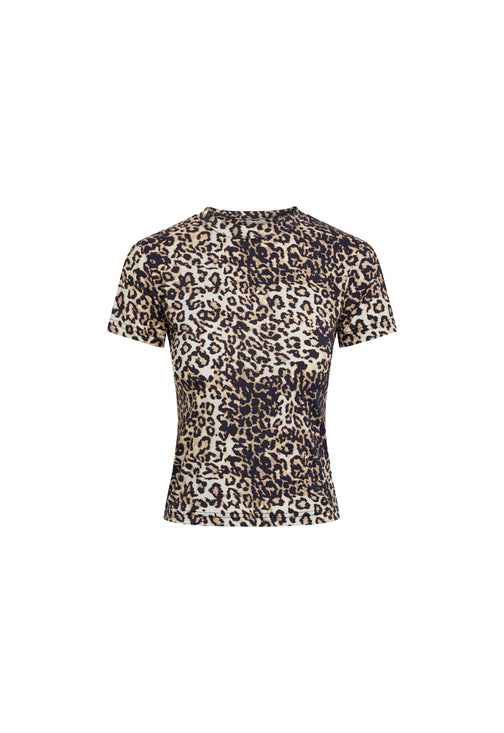 CLUBHOUSE TEE - LEOPARD FADE