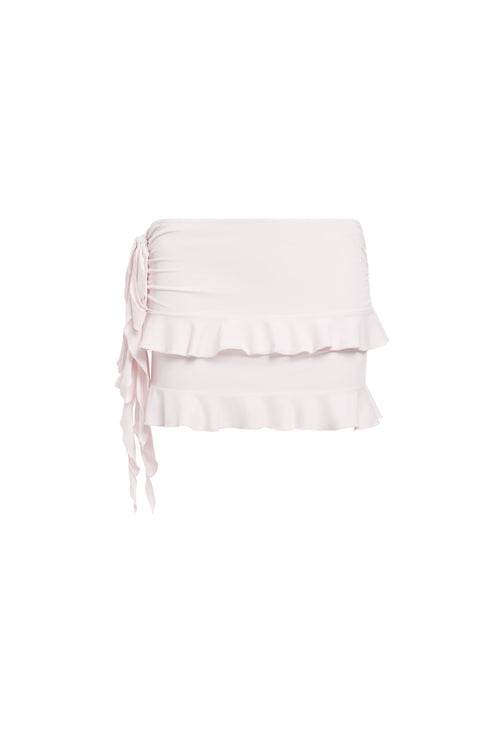 RENDEZVOUS MINI SKIRT - BLUSH