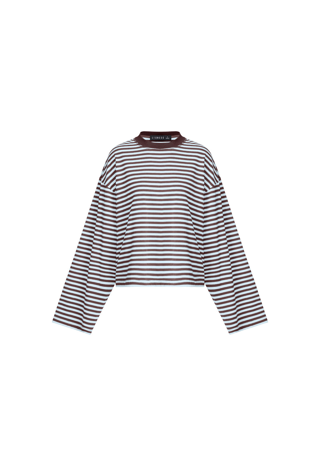 BLOOM LONG SLEEVE - CHOCOLATE SEA STRIPE