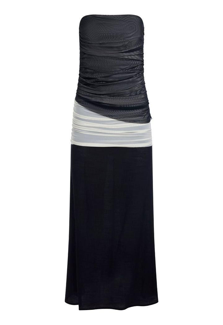 TABLOID MAXI DRESS - DUSK