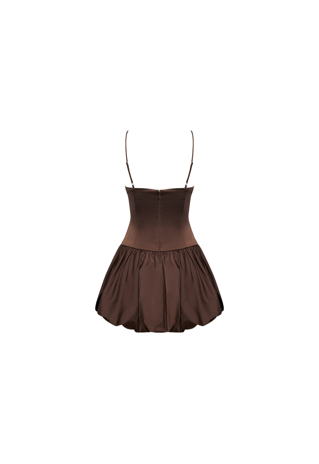 DOLLHOUSE MINI DRESS - COFFEE