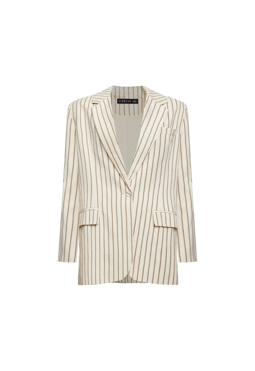 LES DEUX BLAZER - CREAM STRIPE