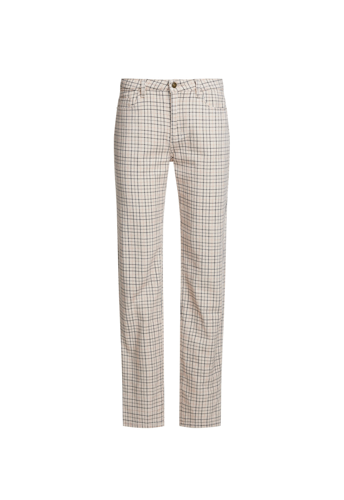 ALABAMA JEANS - ALMOND PLAID