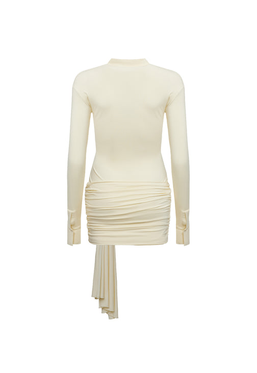 SOHO MINI DRESS - CREAM