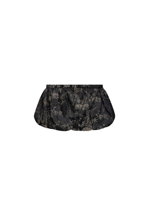 UN TUTU MINI SKORT - ONYX FLORAL