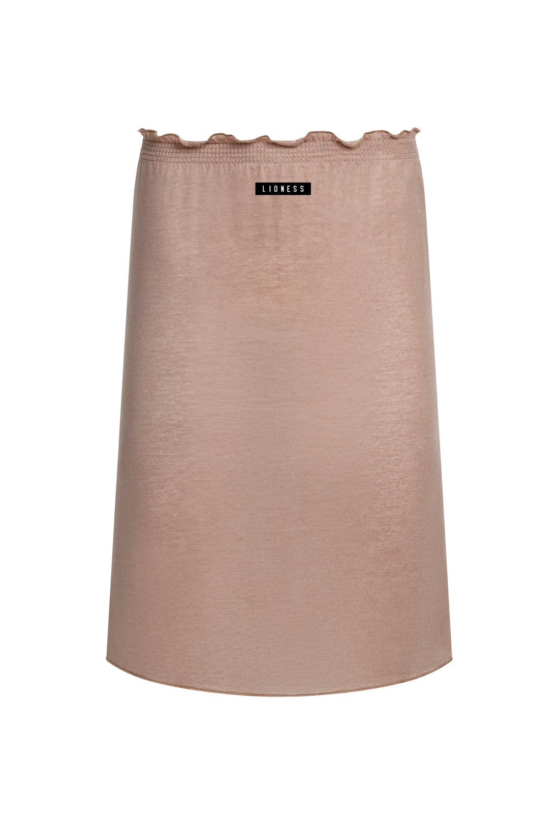 SIREN MIDI SKIRT - TAUPE