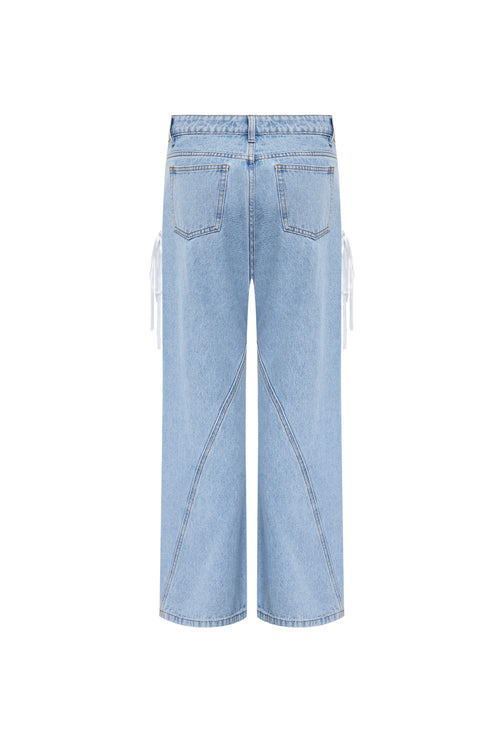 DOLLHOUSE JEAN - WASHED BLUE