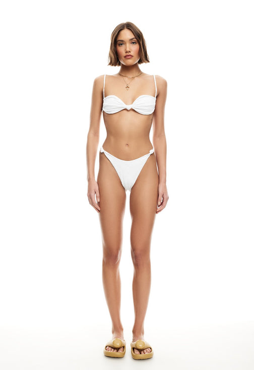 NAOMI KNOT BOTTOM  - PORCELAIN