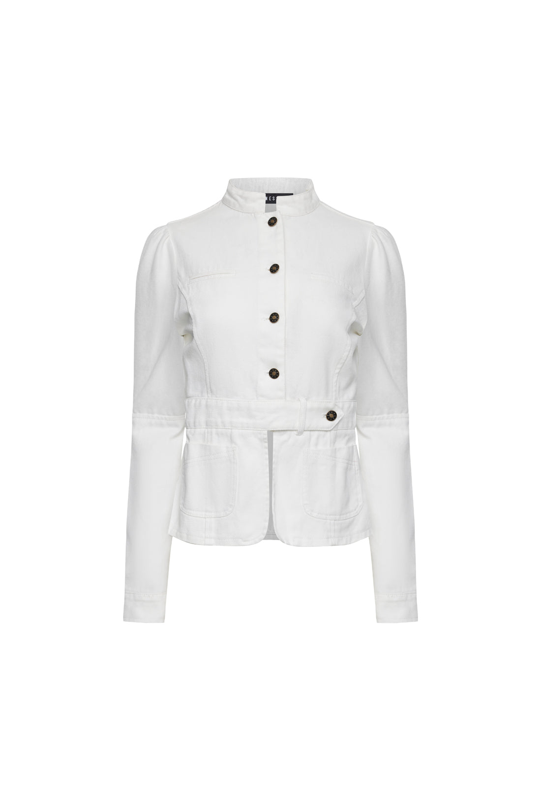 BROOKLYN DENIM JACKET - PORCELAIN