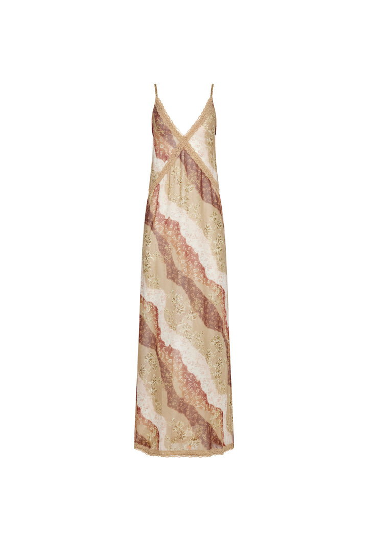 MELROSE MAXI DRESS - VINTAGE FLORAL