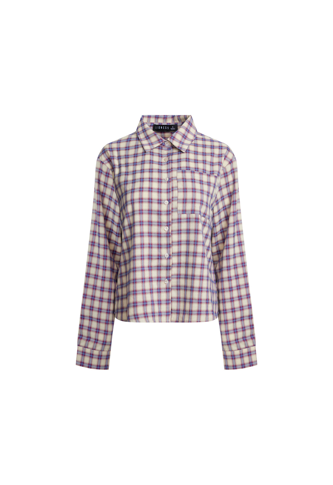 UNTAMED SHIRT - BERRY PLAID