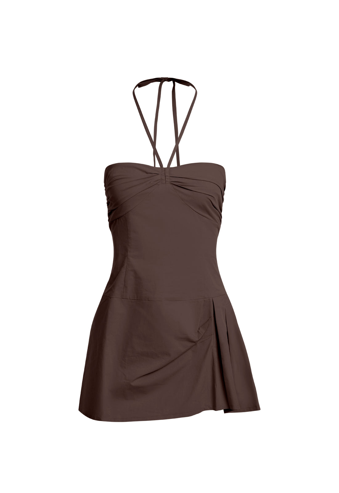DREAMSCAPE MINI DRESS - CHOCOLATE