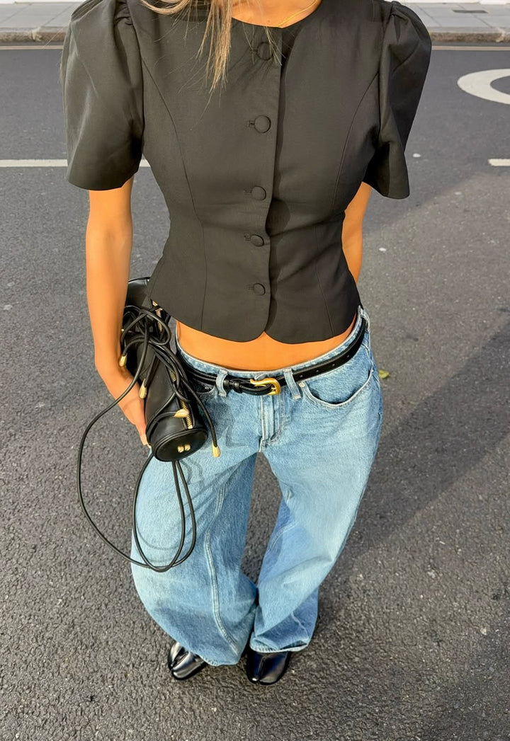 FEMME BLOUSE - ONYX