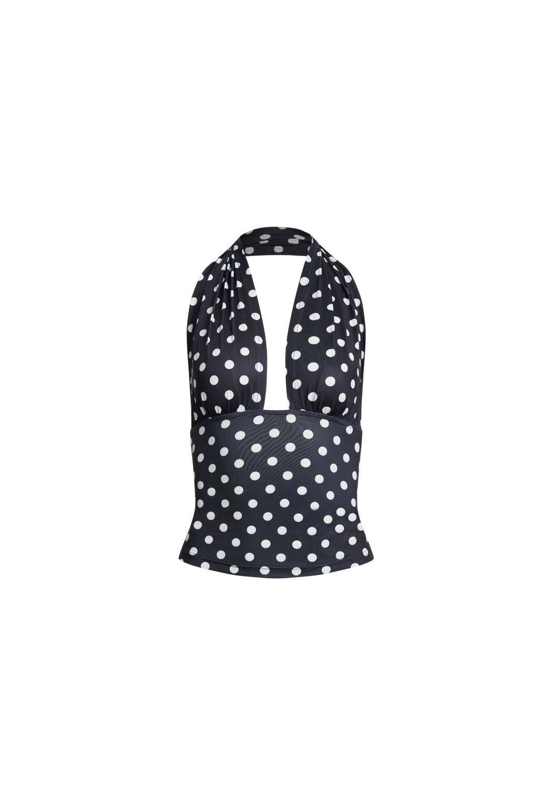 SAFARI HALTER - NOIR POLKA