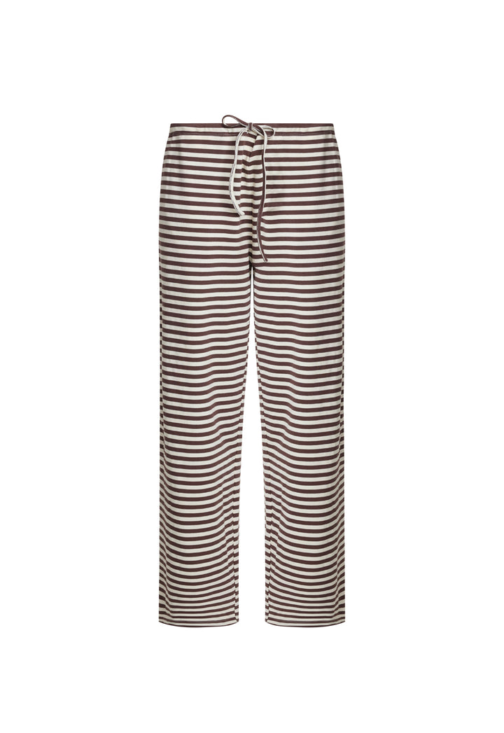 BLOOM PANT - DARK CHOCOLATE STRIPE