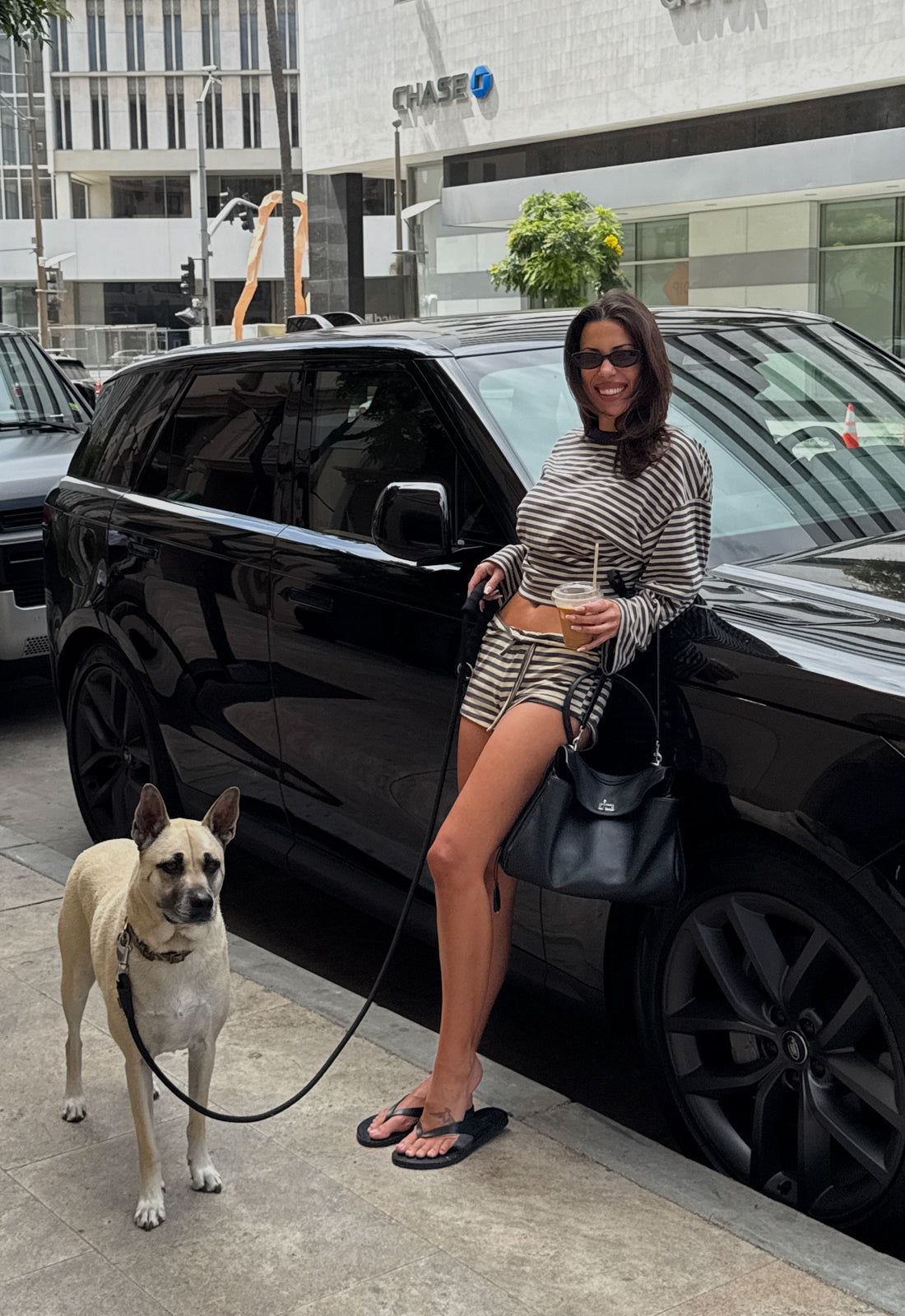 KOURT BLOOMERS - BEIGE STRIPE